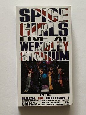 Spice Girls - Live at Wembley Stadium (VHS, 1998) Bonus Performance & Interviews